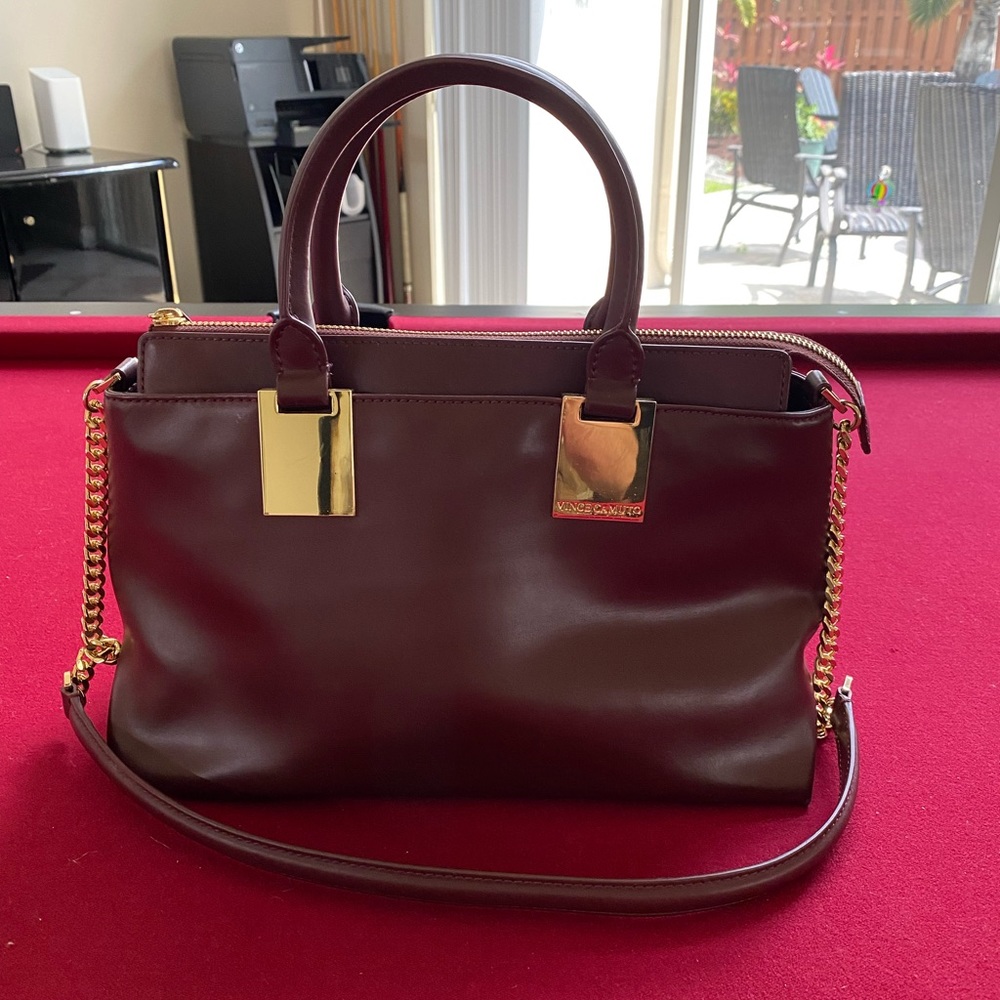 Vince Camuto Burgundy Bag